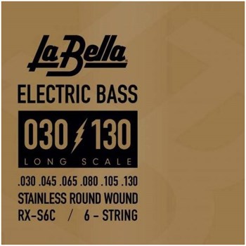 LA BELLA RX S6C - Струны для бас-гитары 6 струнной RX-S6C