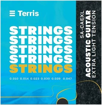 TERRIS SA-CAE XL - Струны для акустической гитары SA-CAEXL