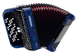 A4264 NOVA II 72 BLUE Аккордеон  кнопочный Hohner A4264