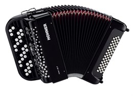 A4246 NOVA I 49 BLACK Аккордеон кнопочный с выборным аккомпанементом Hohner A4246