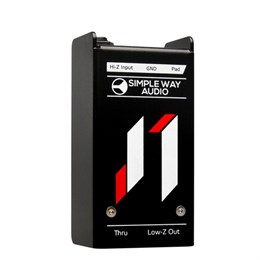 J1mini D.I. Box Дибокс, преобразователь сигнала для гитары, активный, Simpleway Audio J1mini