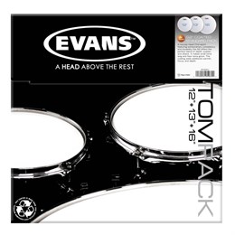 ETP-G2CTD-S G2 Coated Standard Набор пластика для том барабана, 12"/13"/16", Evans ETP-G2CTD-S