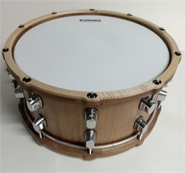 MBsp-d-1465-10 Малый барабан, сапеле 14х6,5", цвет натуральный, Мастерская Бехтеревых MBsp-d-1465-10