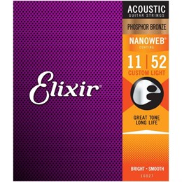 ELIXIR 16027 - Струны для акустической гитары 16027-3