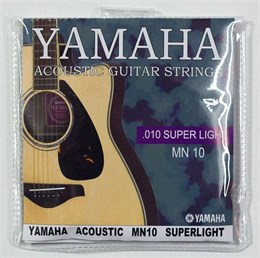 Yamaha струны для акустической гитары MN10 10-47 MN10