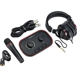 Vocaster-One-Studio Vocaster One Studio Комплект Аудио интерфейс USB, микрофон, наушники, Focusrite Vocaster-One-Studio
