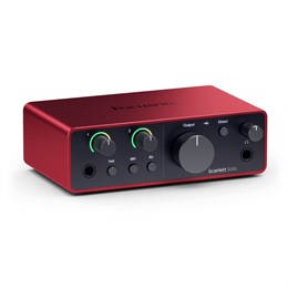 Scarlett-Solo-4th-gen Scarlett Solo 4th gen Аудио интерфейс USB, 2 входа-2 выхода, Focusrite Scarlett-Solo-4th-gen