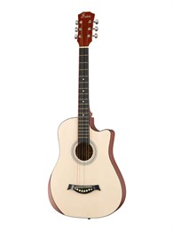 FFG-3860C-NAT Акустическая гитара, с вырезом, цвет натуральный, Foix FFG-3860C-NAT-2