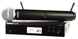 Shure BLX24RE/B58 M17 - Беспроводная система с ресивером для стойки BLX24RE/B58 M17