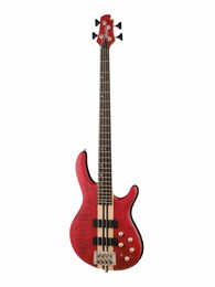 A4-Plus-FMMH-OPBC Artisan Series Бас-гитара, красная, Cort A4-Plus-FMMH-OPBC