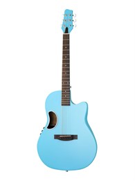 CE-2021-BL Электроакустическая гитара, голубая, Smiger CE-2021-BL