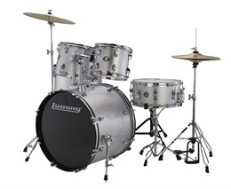 LC17515 Accent Drive Барабанная установка, серебристая, Ludwig LC17515