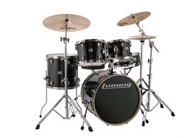 LCEE20016EXP Element Evolution Барабанная установка, черная, Ludwig LCEE20016EXP