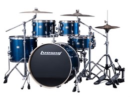 LEE52203 Element Барабанная установка, синяя, 2 коробки, Ludwig LEE52203