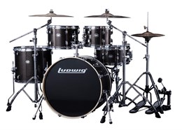 LEE52205 Element Барабанная установка, черная, 2 коробки, Ludwig LEE52205