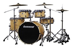 LEC522031 Element Evolution Барабанная установка, цвет древесины, 2 коробки, Ludwig LEC522031