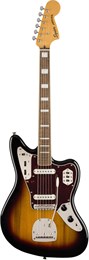 FENDER SQUIER Classic Vibe 70s Jaguar LRL 3-Tone Sunburst Электрогитара Classic Vibe 70s Jaguar LRL 3-Tone Sunburst