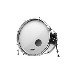 BD22RSW EQ3 Resonant Smooth White Пластик для бас-барабана 22", резонансный, Evans BD22RSW