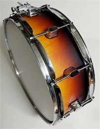 MBb-m-1405-10 Малый барабан 14х5", берёза, с металлическими ободами, Мастерская Бехтеревых MBb-m-1405-10