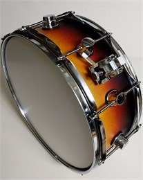 MBb-m-1455-10 Малый барабан 14х5,5", берёза, с металлическими ободами, Мастерская Бехтеревых MBb-m-1455-10