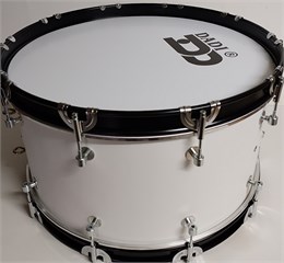 MBB-2610WH Барабан маршевый 26 х 10", белый, Мастерская Бехтеревых MBB-2610WH