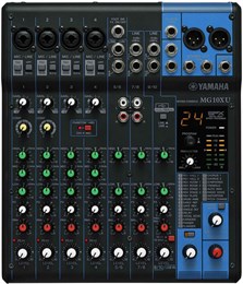 MG10XU USB Микшерный пульт, 10 каналов, Yamaha MG10XU-1