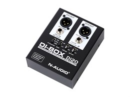 DI20 D.I. Box Преобразователь сигнала для гитары, ди-бокс, активный, N-Audio DI20