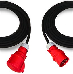 CP-32CC10 Удлинитель силовой 5х6 PCE CEE 32-5pin, 10м, EDS CP-32CC10