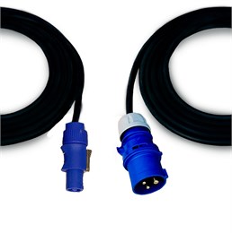 CP-16CP03 Удлинитель силовой 3х2.5 PCE CEE 16-3pin \ powerCON Seetronic 20A, 3м, EDS CP-16CP03