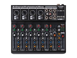 FK-06 Микшерный пульт, 6 каналов, серия PRO, LAudio FK-06