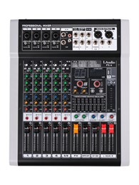 PX-6 Микшерный пульт, 6 каналов, серия PRO, LAudio PX-6