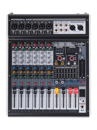 GL-6X Микшерный пульт, 6 каналов, серия PRO, LAudio GL-6X