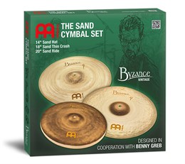 BV-141820SA Byzance Vintage Sand Cymbal Set Комплект тарелок 14, 18, 20", Meinl BV-141820SA