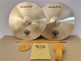EDOR16 Orchestral Тарелки оркестровые 16'', пара, ED Cymbals EDOR16