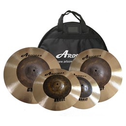 GH141620SET Ghost Series Комплект тарелок 14, 16, 20", Arborea GH141620SET