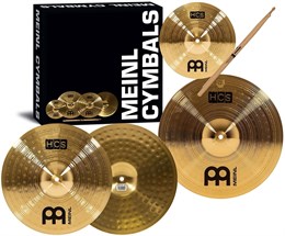 HCS1314+10S HCS Beginners Cymbal Set Комплект тарелок 13, 14"+10" и палочки, Meinl HCS1314+10S