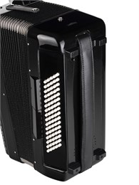 JH2006-BLACK Аккордеон 37/80/7/2, черный, с футляром, Aurus JH2006-BLACK
