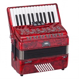 VOCE-I-2648-RD Infinito Аккордеон 26/48-3, красный, Soundsation VOCE-I-2648-RD