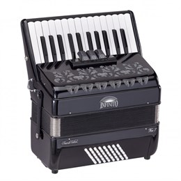 VOCE-I-2648-BK Infinito Аккордеон 26/48-3, черный, Soundsation VOCE-I-2648-BK