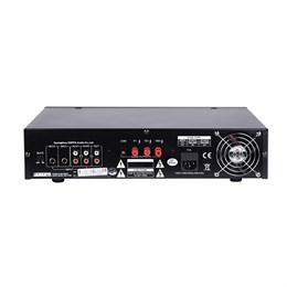 LAM1120P Микшер усилитель мощности трансляционный, 120Вт, LAudio LAM1120P