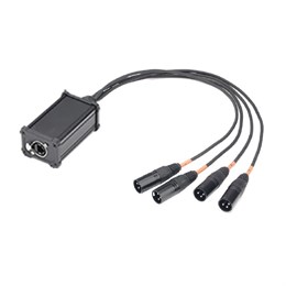 CXA031 DMX кабель, 4хXLR(3p)male - RJ-45, Soundking CXA031