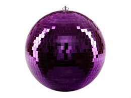 WS-MB30PURPLE Зеркальный шар, 30см, фиолетовый, LAudio WS-MB30PURPLE