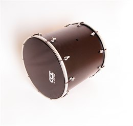 BK-12Blm Барабан кавказский 12", 31х30,3 см, цвет - чёрный матовый, Мастерская Бехтеревых BK-12Blm