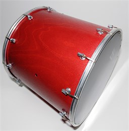BK-13K Барабан кавказский 13", 31х33см, красный, Мастерская Бехтеревых BK-13K