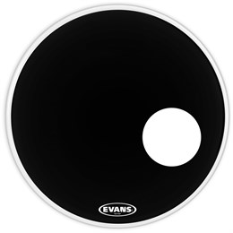 BD22RONX EQ3 ONYX Пластик для бас-барабана 22", резонансный,  Evans BD22RONX