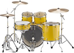 RDP2F5-YL Rydeen Барабанная установка со стойками, желтая, (2 корбки)), Yamaha RDP2F5-YL