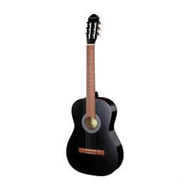 ML-CM1-BK Классическая гитара, матовая, черная, MiLena-Music ML-CM1-BK