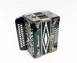 S51XL-A-BLACK Гармонь "Шуйская" 25х25-III, черная, Шуйская гармонь S51XL-A-BLACK