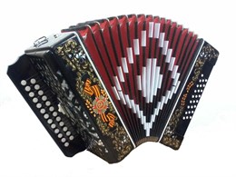 S51XL-A-POBEDA Гармонь "Шуйская" 25х25-III, расцветка «Победа», Шуйская гармонь S51XL-A-POBEDA
