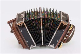 SG10-CK Саратовская гармонь 10 клавиш, ДО, Саратовская гармоника SG10-СK